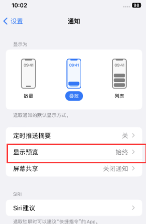 定西苹果售后维修中心分享iPhone手机收不到通知怎么办 