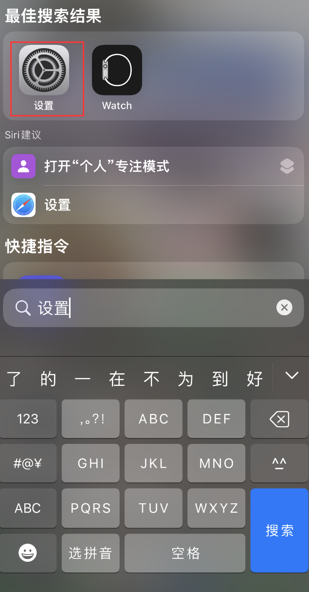 定西苹果手机维修分享：iPhone 找不到“设置”或“App Store”怎么办？ 