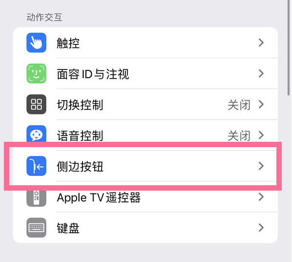 定西苹果14维修店分享iPhone14 Plus侧键双击下载功能关闭方法 