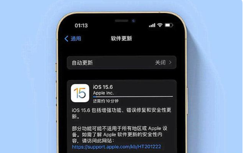 定西苹果手机维修分享iOS 15.6续航怎么样 